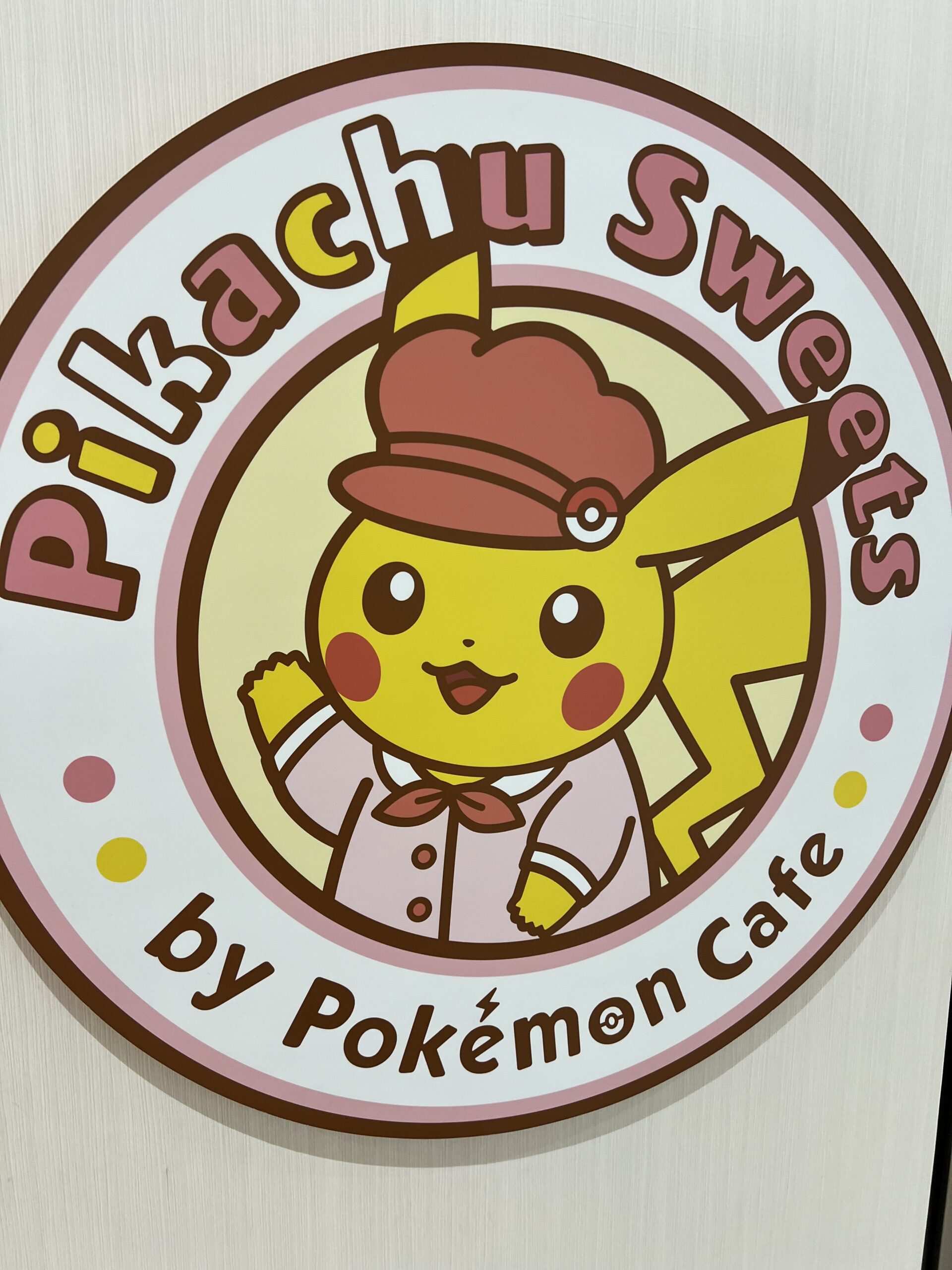 sign of pikachu cafe