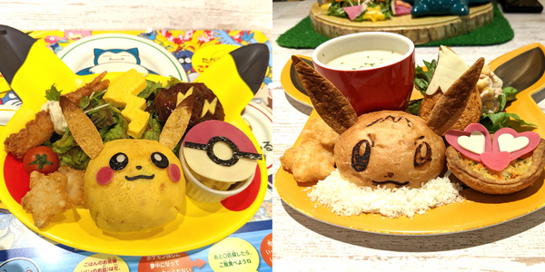 Pikachu and Eevee plate