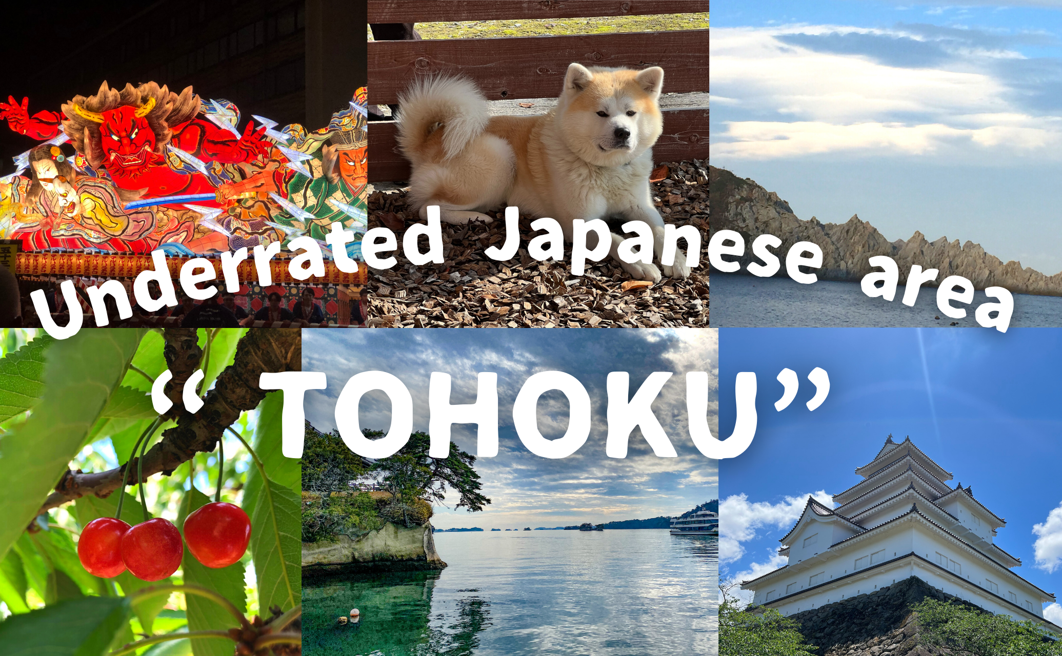 underrated japanese area Tohoku