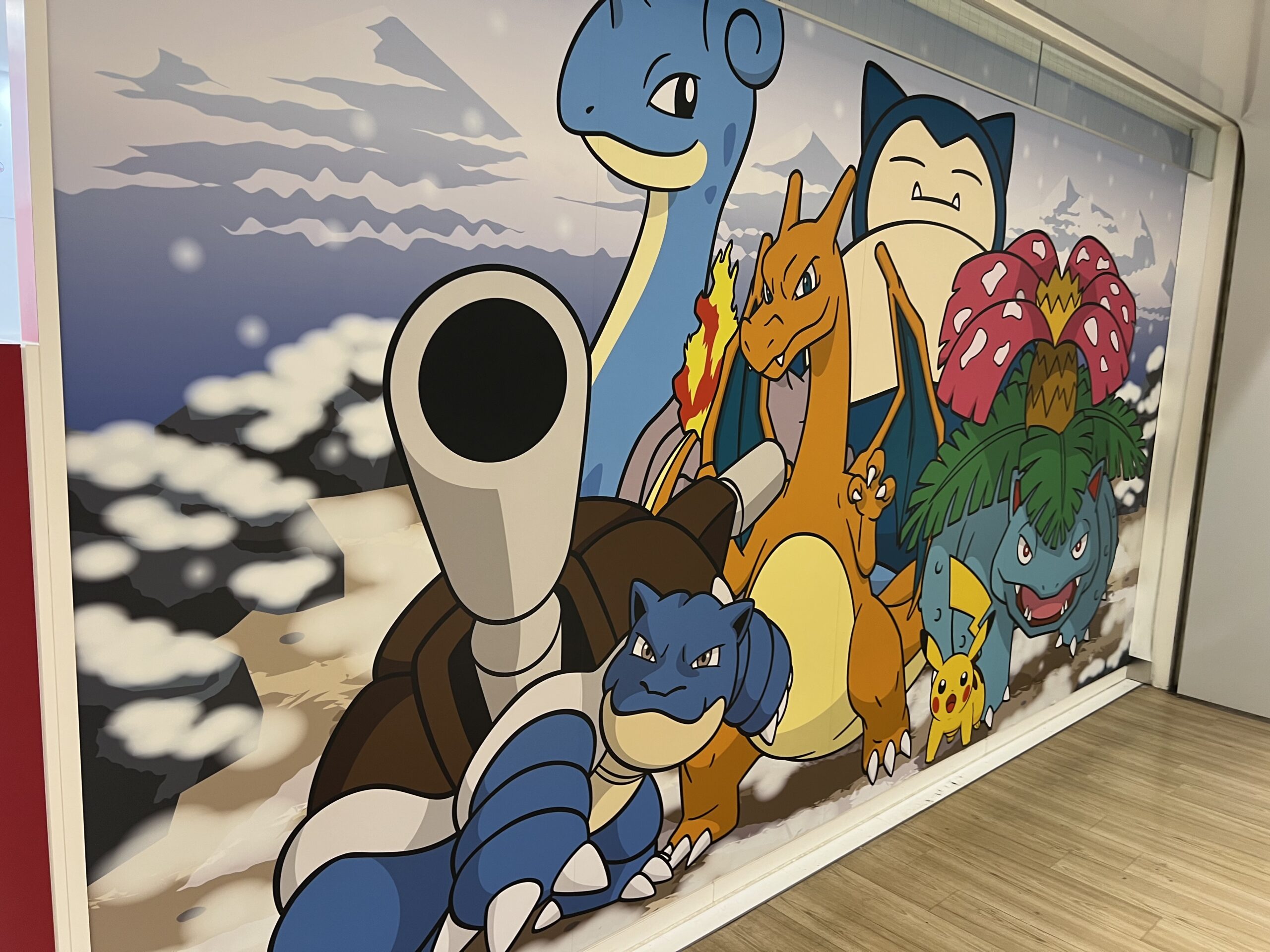 ikebukuro Pokemon cennter wall