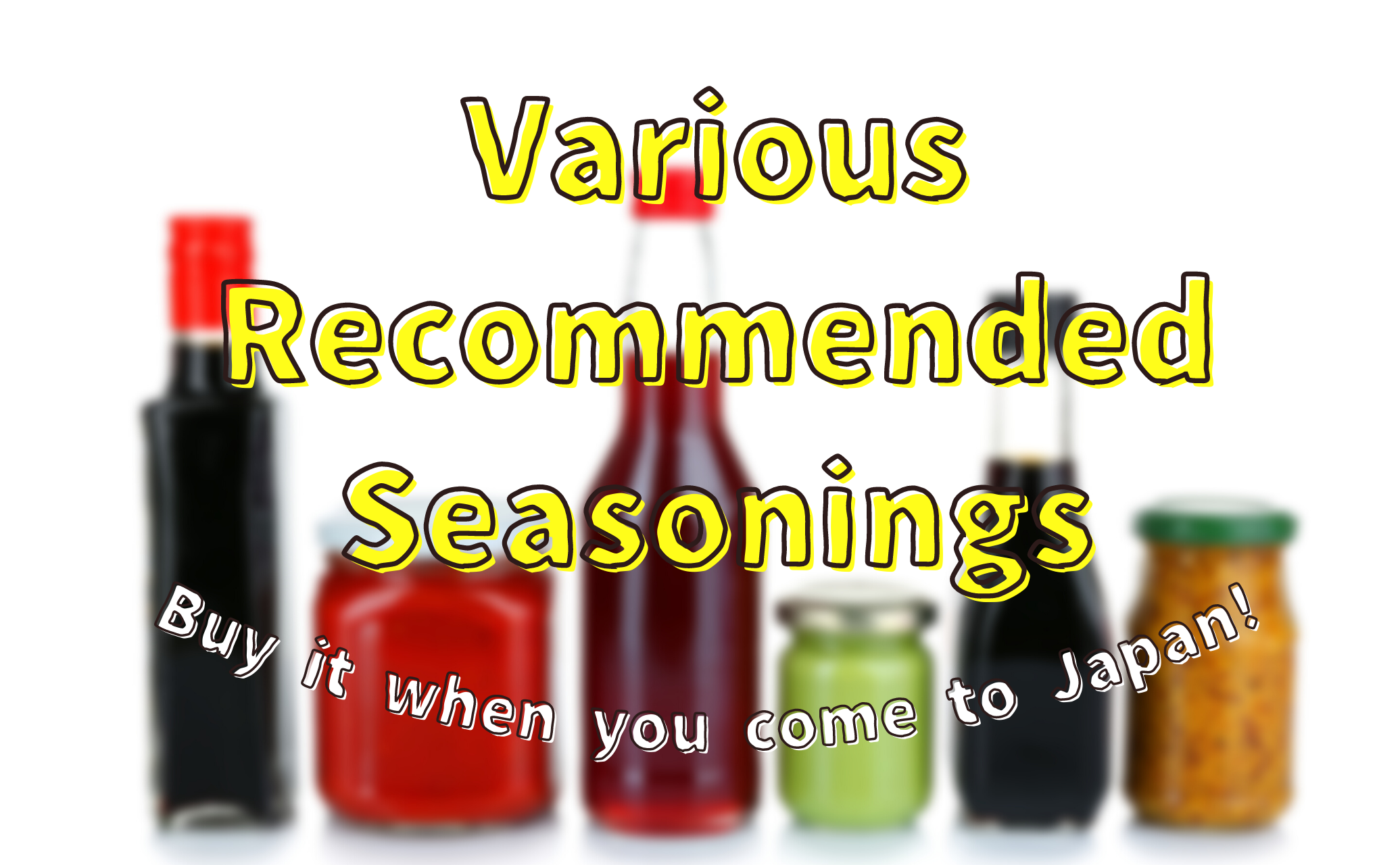 Recommended Seasonings