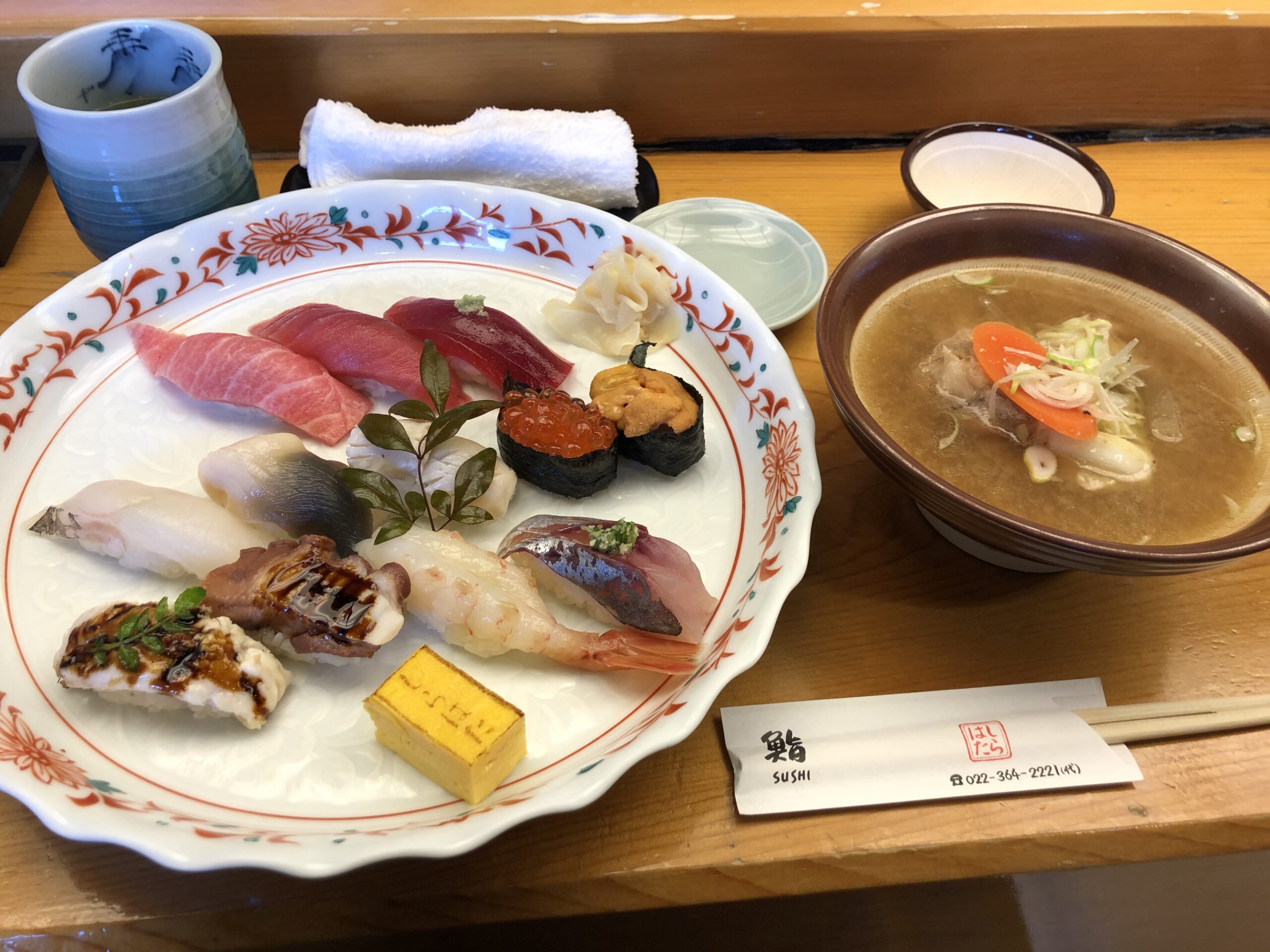 sushi in shiogama